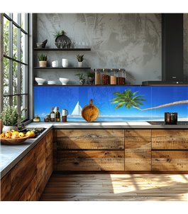 Glas Küchenrückwand 6 mm ESG Motive KRWM-0276
