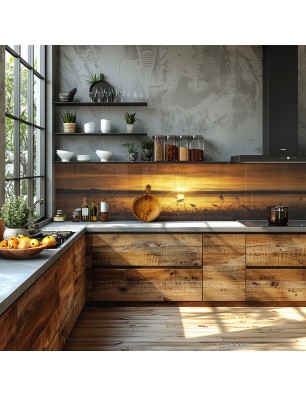 Glas Küchenrückwand 6 mm ESG Motive KRWM-0277