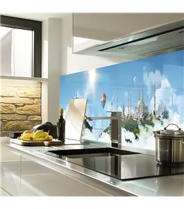 Glas Küchenrückwand 6 mm ESG Motive KRWM-0278