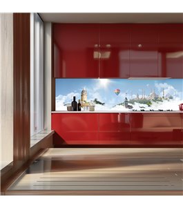 Glas Küchenrückwand 6 mm ESG Motive KRWM-0278