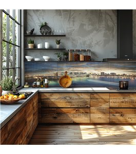 Glas Küchenrückwand 6 mm ESG Motive KRWM-0283