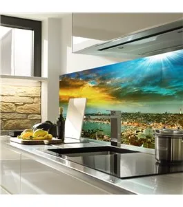 Glas Küchenrückwand 6 mm ESG Motive KRWM-0292