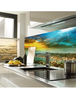 Glas Küchenrückwand 6 mm ESG Motive KRWM-0292