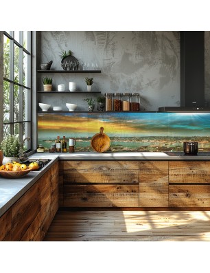 Glas Küchenrückwand 6 mm ESG Motive KRWM-0292