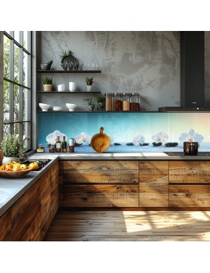 Glas Küchenrückwand 6 mm ESG Motive KRWM-0297