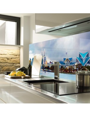 Glas Küchenrückwand 6 mm ESG Motive KRWM-0299