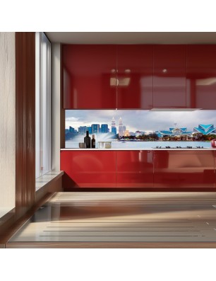 Glas Küchenrückwand 6 mm ESG Motive KRWM-0299