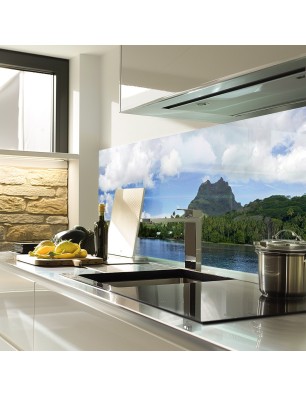 Glas Küchenrückwand 6 mm ESG Motive KRWM-0301