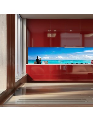 Glas Küchenrückwand 6 mm ESG Motive KRWM-0303