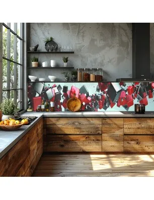 Glas Küchenrückwand 6 mm ESG Motive KRWM-0304