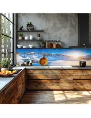 Glas Küchenrückwand 6 mm ESG Motive KRWM-0320