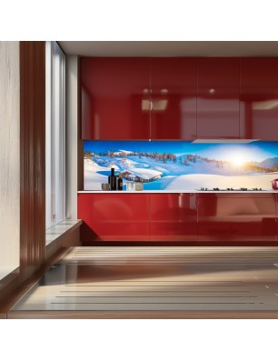 Glas Küchenrückwand 6 mm ESG Motive KRWM-0320