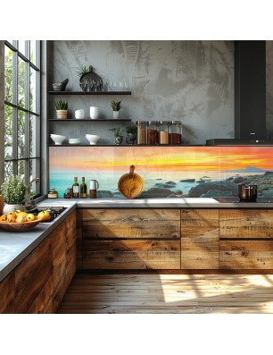 Glas Küchenrückwand 6 mm ESG Motive KRWM-0321