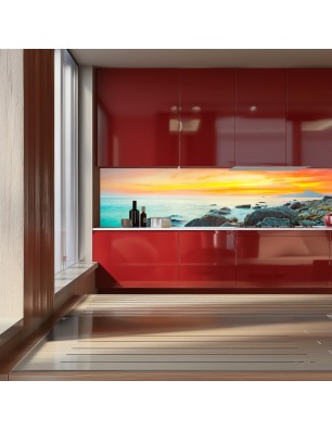 Glas Küchenrückwand 6 mm ESG Motive KRWM-0321