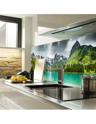 Glas Küchenrückwand 6 mm ESG Motive KRWM-0323