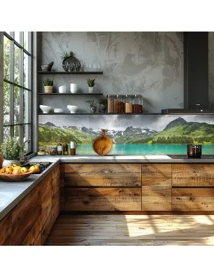 Glas Küchenrückwand 6 mm ESG Motive KRWM-0323