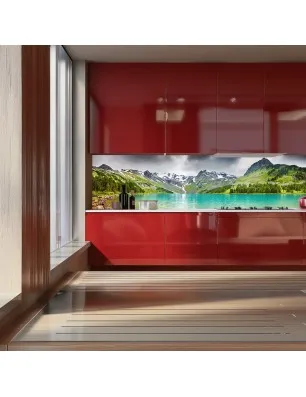 Glas Küchenrückwand 6 mm ESG Motive KRWM-0323