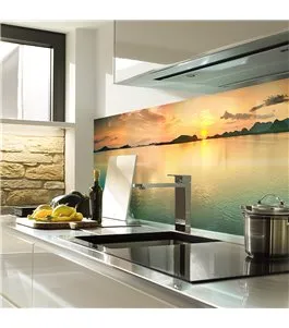 Glas Küchenrückwand 6 mm ESG Motive KRWM-0333