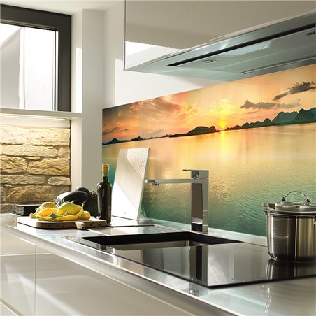 Glas Küchenrückwand 6 mm ESG Motive KRWM-0333