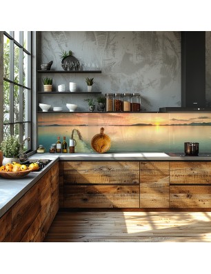 Glas Küchenrückwand 6 mm ESG Motive KRWM-0333