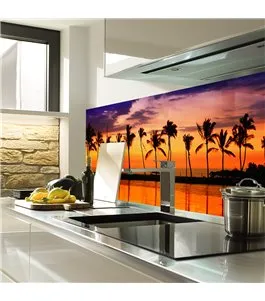 Glas Küchenrückwand 6 mm ESG Motive KRWM-0335