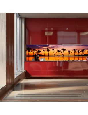 Glas Küchenrückwand 6 mm ESG Motive KRWM-0335