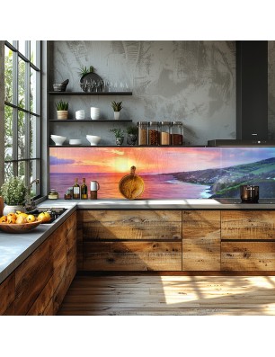 Glas Küchenrückwand 6 mm ESG Motive KRWM-0342