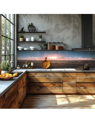 Glas Küchenrückwand 6 mm ESG Motive KRWM-0343