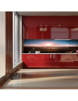 Glas Küchenrückwand 6 mm ESG Motive KRWM-0343