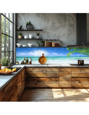 Glas Küchenrückwand 6 mm ESG Motive KRWM-0344