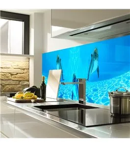 Glas Küchenrückwand 6 mm ESG Motive KRWM-0345