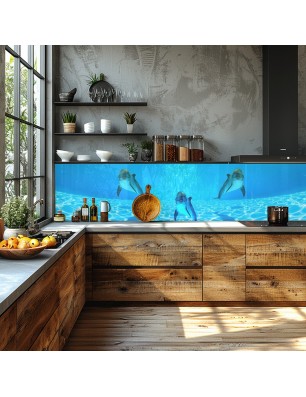 Glas Küchenrückwand 6 mm ESG Motive KRWM-0345