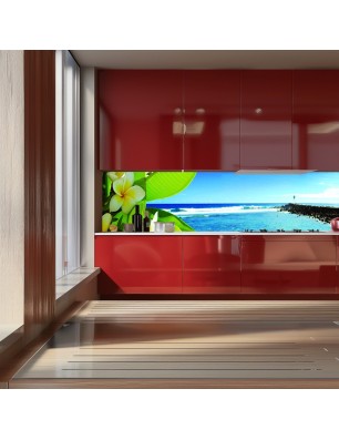Glas Küchenrückwand 6 mm ESG Motive KRWM-0354