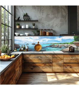 Glas Küchenrückwand 6 mm ESG Motive KRWM-0359