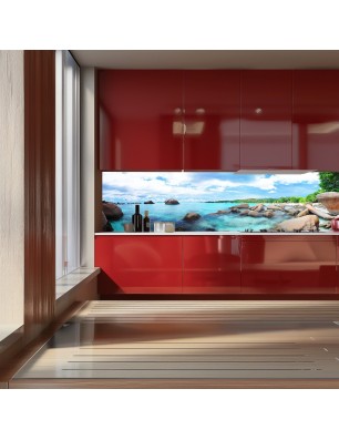 Glas Küchenrückwand 6 mm ESG Motive KRWM-0359