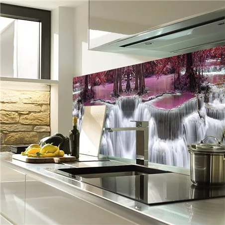 Glas Küchenrückwand 6 mm ESG Motive KRWM-0366