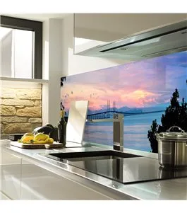 Glas Küchenrückwand 6 mm ESG Motive KRWM-0388