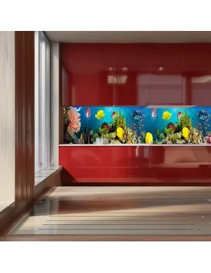 Glas Küchenrückwand 6 mm ESG Motive KRWM-0391