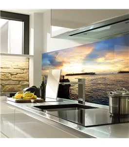 Glas Küchenrückwand 6 mm ESG Motive KRWM-0394