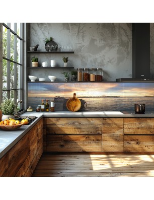 Glas Küchenrückwand 6 mm ESG Motive KRWM-0394