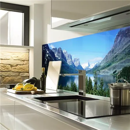 Glas Küchenrückwand 6 mm ESG Motive KRWM-0395