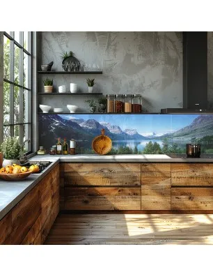 Glas Küchenrückwand 6 mm ESG Motive KRWM-0395