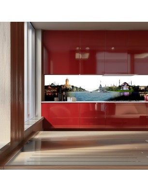 Glas Küchenrückwand 6 mm ESG Motive KRWM-0398
