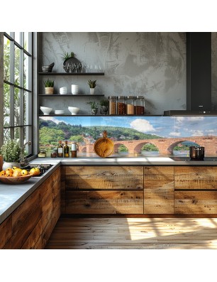 Glas Küchenrückwand 6 mm ESG Motive KRWM-0401