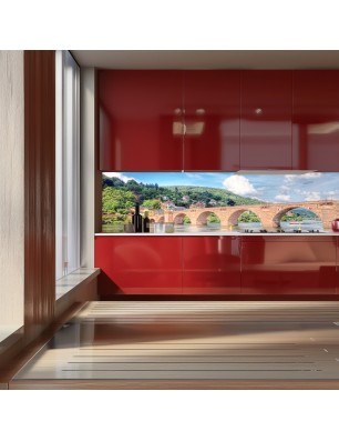 Glas Küchenrückwand 6 mm ESG Motive KRWM-0401