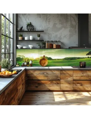 Glas Küchenrückwand 6 mm ESG Motive KRWM-0402