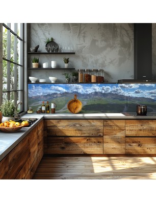 Glas Küchenrückwand 6 mm ESG Motive KRWM-0405