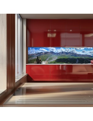Glas Küchenrückwand 6 mm ESG Motive KRWM-0405