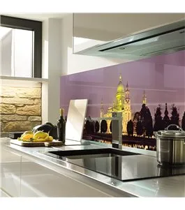 Glas Küchenrückwand 6 mm ESG Motive KRWM-0407