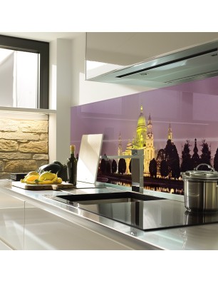 Glas Küchenrückwand 6 mm ESG Motive KRWM-0407